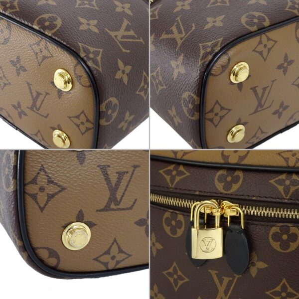 24 3547 06 Louis Vuitton Vanity PM Shoulder Bag Brown Black