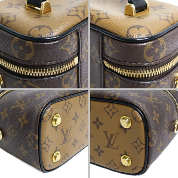 24 3549 05 Louis Vuitton Vanity PM Shoulder Bag Brown Black