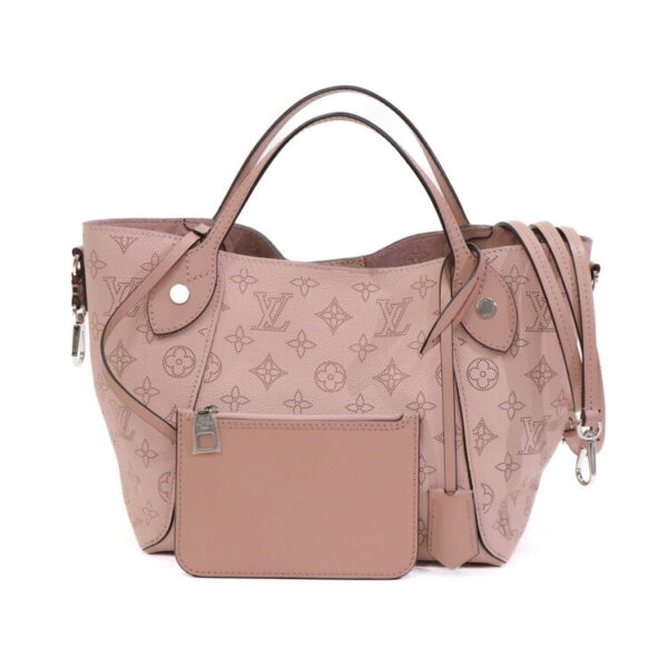 24 3550 01 Louis Vuitton Mahina Hina PM Tote Bag Calf Leather Pink