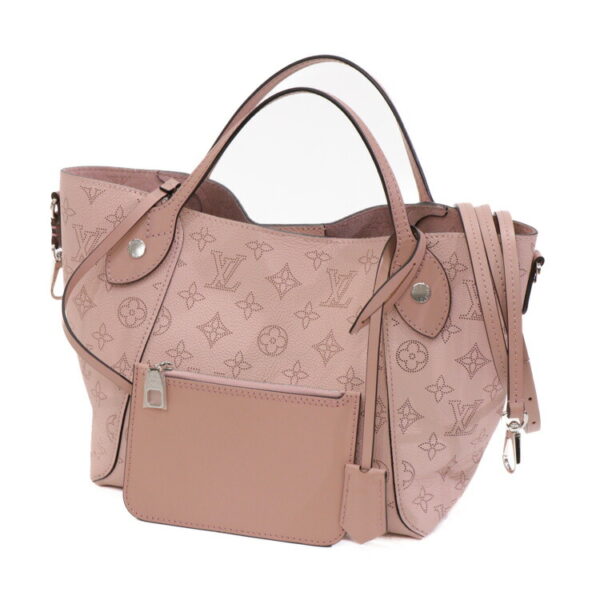 24 3550 02 Louis Vuitton Mahina Hina PM Tote Bag Calf Leather Pink