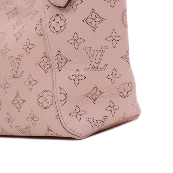 24 3550 10 Louis Vuitton Mahina Hina PM Tote Bag Calf Leather Pink