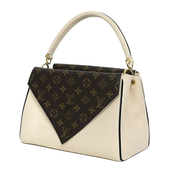 24 3551 03 Louis Vuitton Double V Handbag Crème