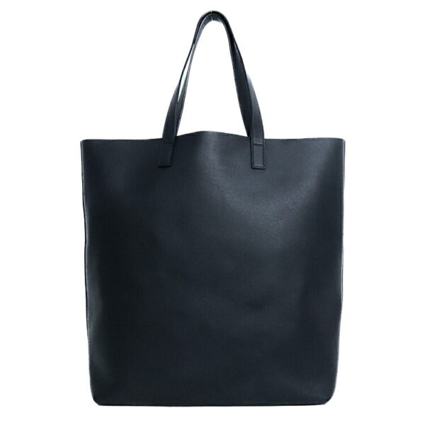 24 3730 02 Saint Laurent Shopping Tote Bag Navy