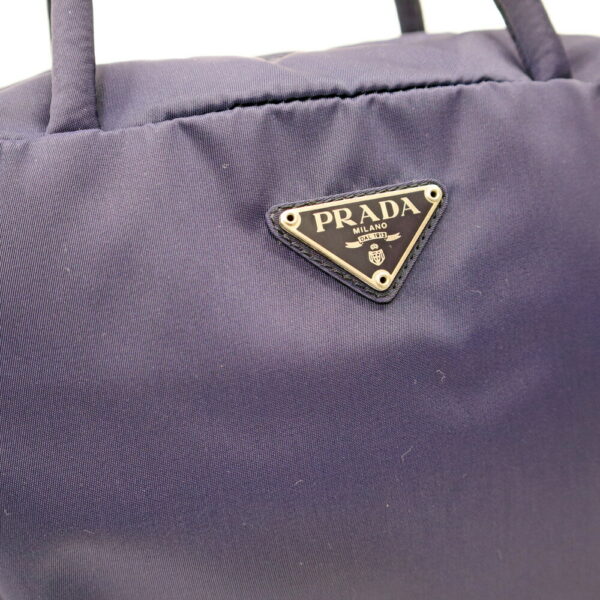 24 99 06 Prada Nylon Tote Bag Blue