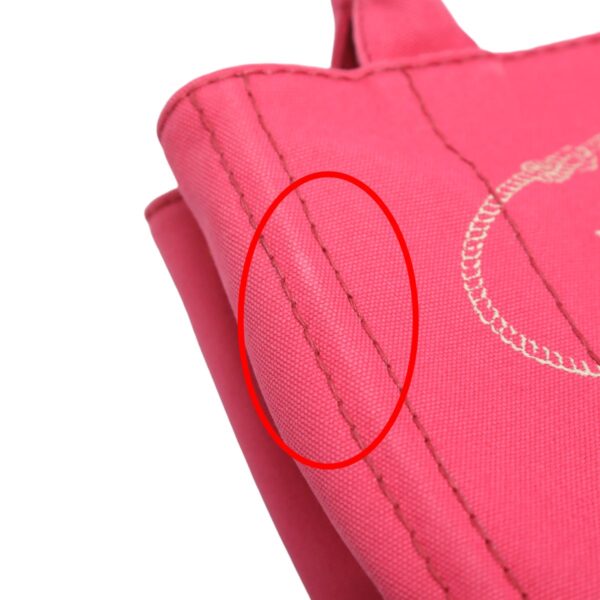 2401190072005 0 12 Prada Tote Bag Canvas Canapa Pink