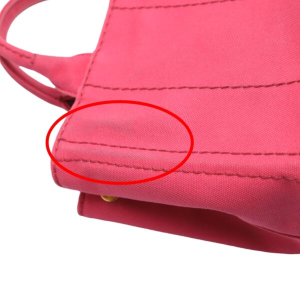 2401190072005 0 14 Prada Tote Bag Canvas Canapa Pink