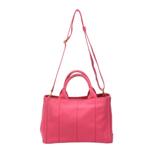 2401190072005 0 4 Prada Tote Bag Canvas Canapa Pink