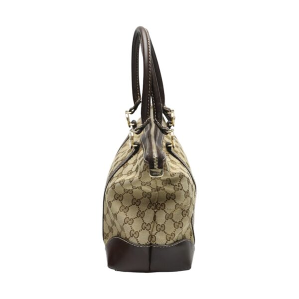 2403160002032 3 Gucci Tote Bag Handbag GG Canvas Beige