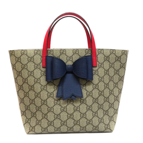 24037651 Gucci GG Supreme Bow Tote Bag