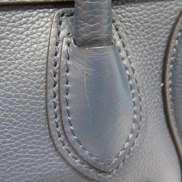 240557010 Celine Luggage Micro Shopper Bag