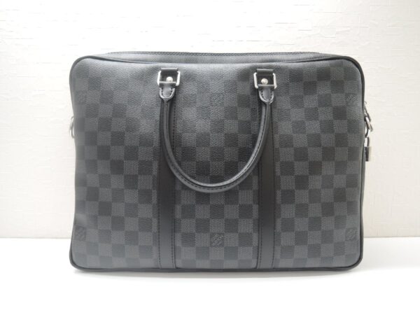 2495779250 Louis Vuitton Porte de Cumin Voyage PM Damier Graphite