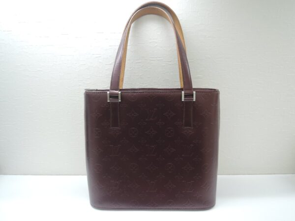 2503471066 Louis Vuitton Stockton Monogram Matte Handbag Tote Bag