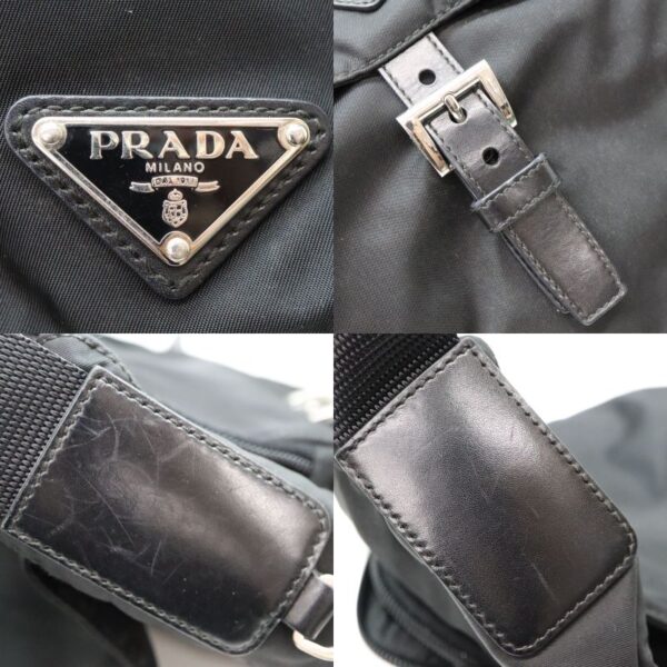 2519 11 Prada Shoulder Bag Nylon Black