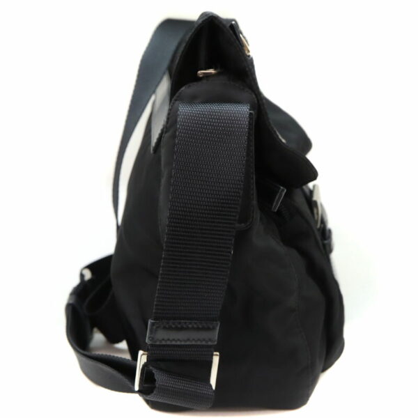 2519 4 Prada Shoulder Bag Nylon Black