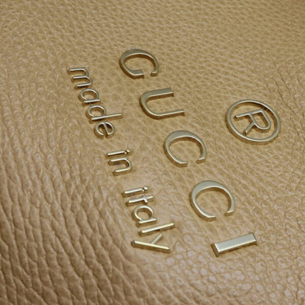 285 6 Gucci Tote Bag Leather Beige