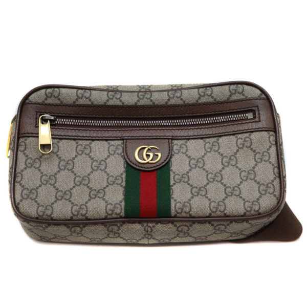 2956 1 Gucci Handbag GG Canvas Brown