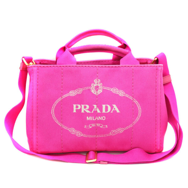 2998 1 Prada Kanapa Tote Bag Pink