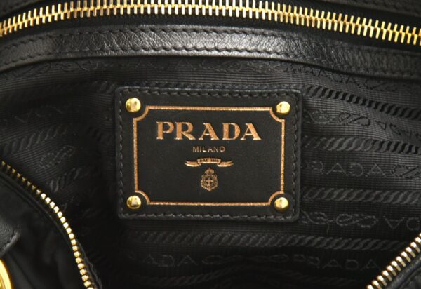 31720519 8 Prada Handbag Nylon Nero Black