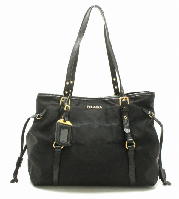 31720530 Prada Shoulder Bag Nylon Black