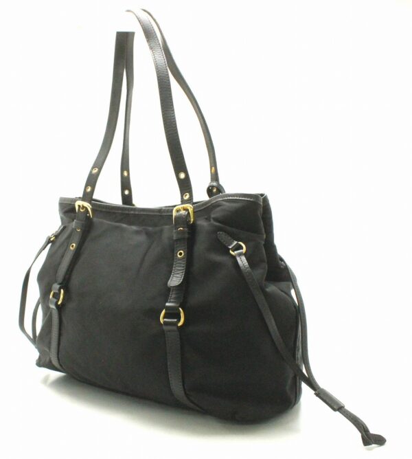 31720530 1 Prada Shoulder Bag Nylon Black