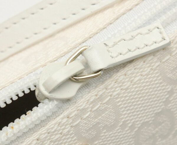 31720557 5 Gucci GG Leather Hand Pouch White