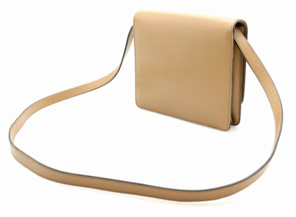 31721102 1 Christian Dior Calf Leather Shoulder Bag Beige