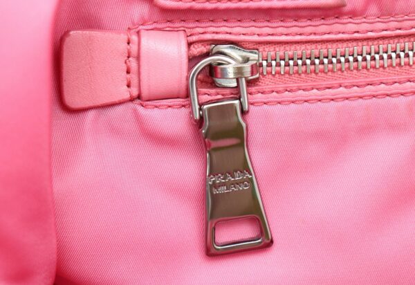 31721303 5 Prada Reversible Handbag Nylon Ibisco Pink