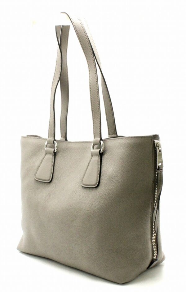 31730383 1 Prada Vitello Phenix Tote Bag Leather Beige