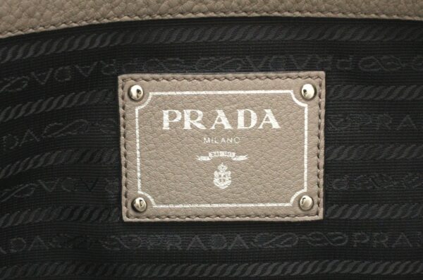 31730383 8 Prada Vitello Phenix Tote Bag Leather Beige