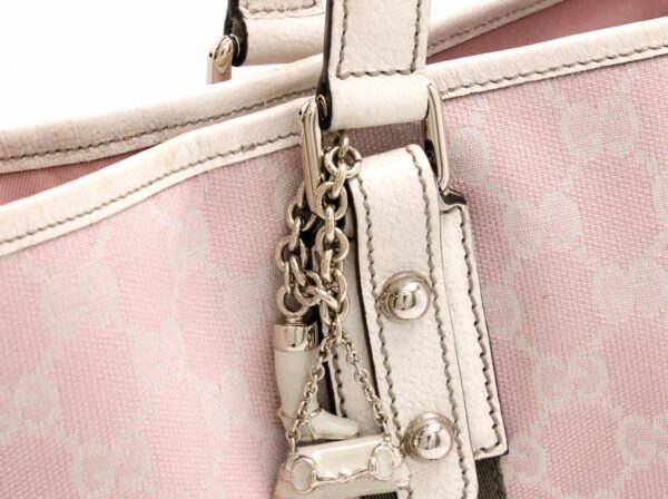 31730636 6 Gucci GG Leather Tote Bag Pink