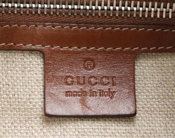 31731464 8 Gucci Diamante Travel Bag Brown