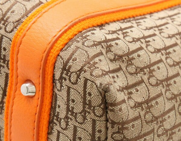 31731736 2 Christian Dior Diorissimo Tote Bag Leather Orange Beige