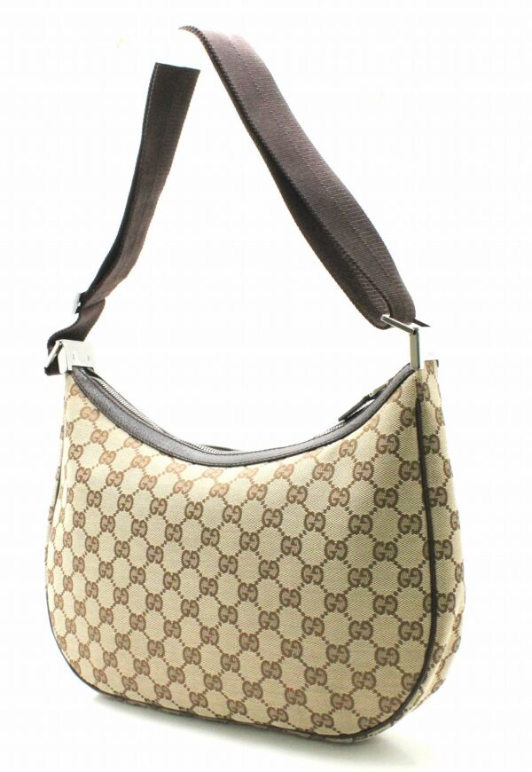 31732031 1 Gucci GG Diagonal Shoulder Bag Khaki