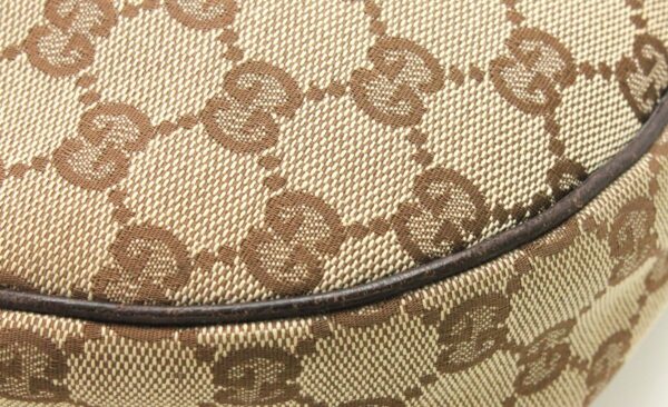 31732031 2 Gucci GG Diagonal Shoulder Bag Khaki