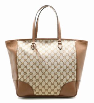 31732318 Gucci Pochette Gg Supreme Ophidia Leather Mini Bag Beige