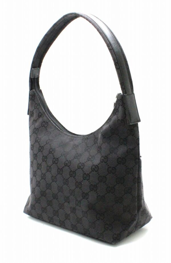 31732358 1 Gucci GG Leather Handbag Black