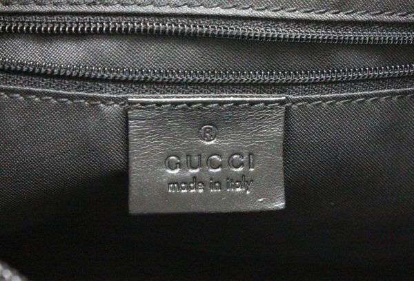 31732358 8 Gucci GG Leather Handbag Black