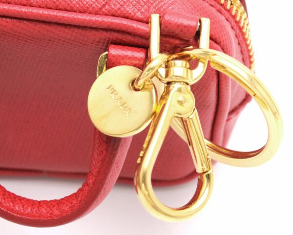 31740123 5 Prada Saffiano Mini Bag Leather Red