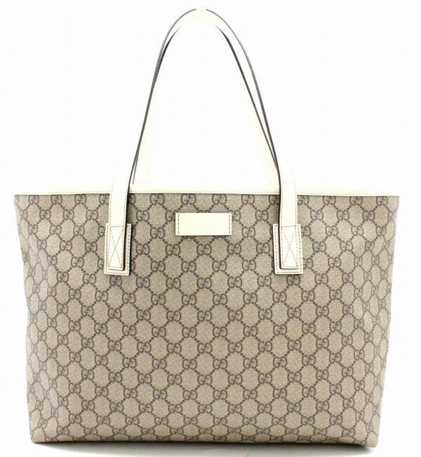 31741301 Gucci GG Tote Shoulder Bag Gray