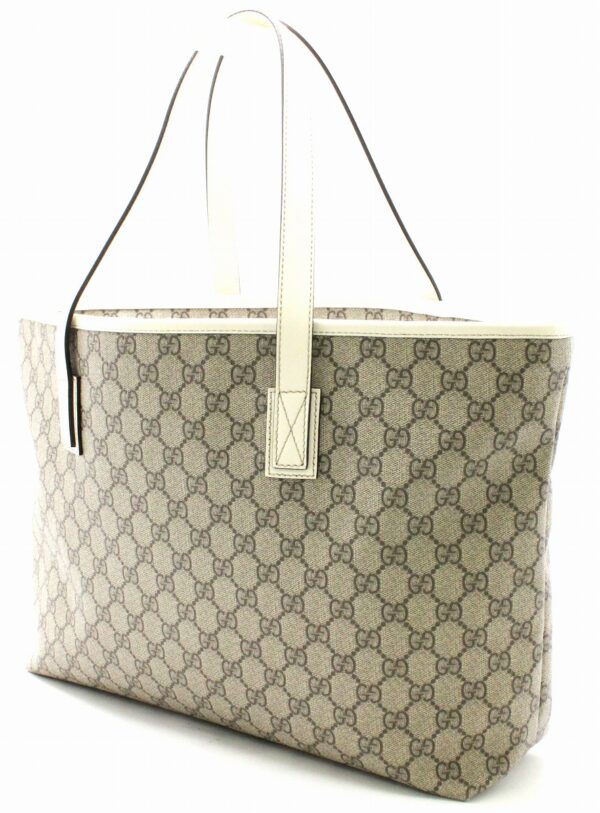 31741301 1 Gucci GG Tote Shoulder Bag Gray