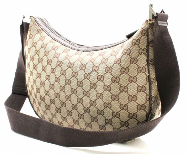 31741469 1 Gucci GG Diagonal Shoulder Bag Khaki