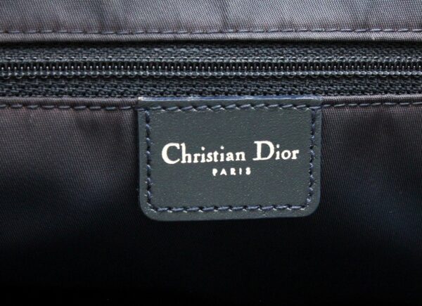 31741549 8 Christian Dior Trotter Tote Bag Leather Navy Blue