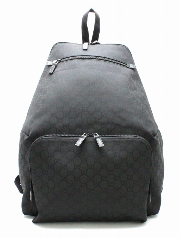 31741652 Gucci GG Nylon Backpack Black