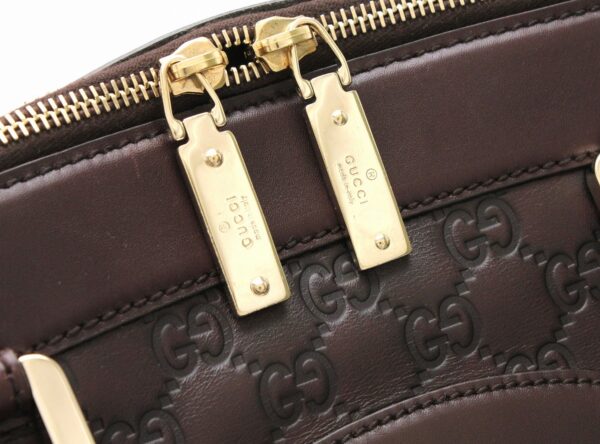 31741786 5 Gucci Guccisima Horsebit Bag Brown