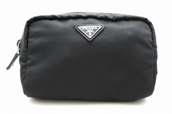 31742175 Prada Pouch Nylon Black