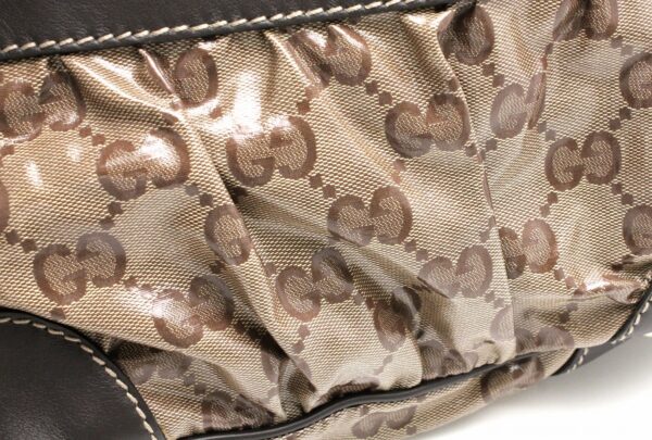 31750016 7 Gucci GG Crystal One Shoulder Bag Khaki