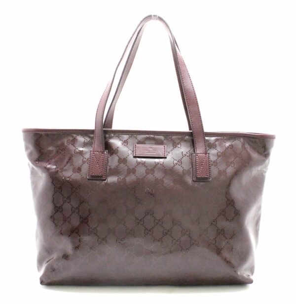 31750421 Gucci GG Implement Shoulder Tote Bag Brown