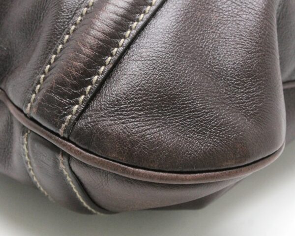 31750765 2 Gucci Interlocking G Leather Shoulder Bag Brown