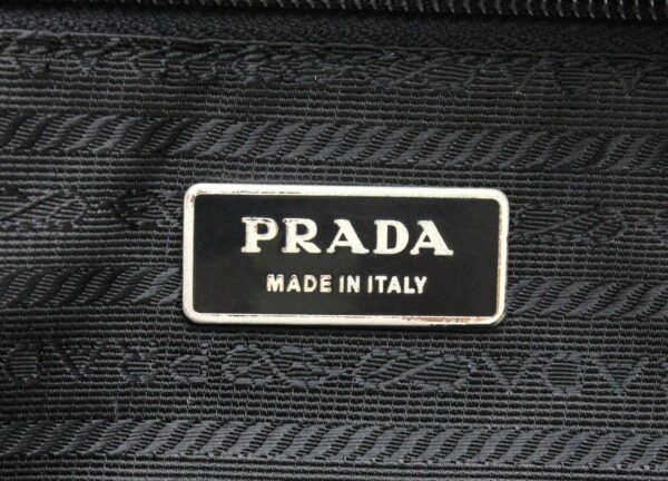 31750766 8 Prada Tessuto Tote Bag Nylon Leather Black