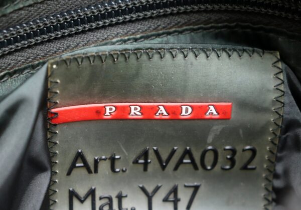 31750943 8 Prada Sports Crossbody Shoulder Bag Nylon Black Gray